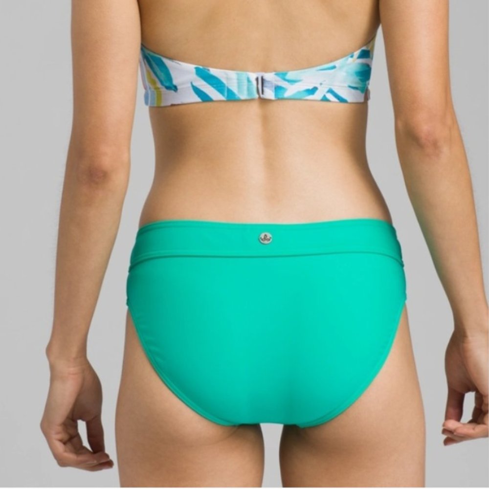 Prana Ramba Bathing Suit Bottom, Cool Green, Small, Worn Once